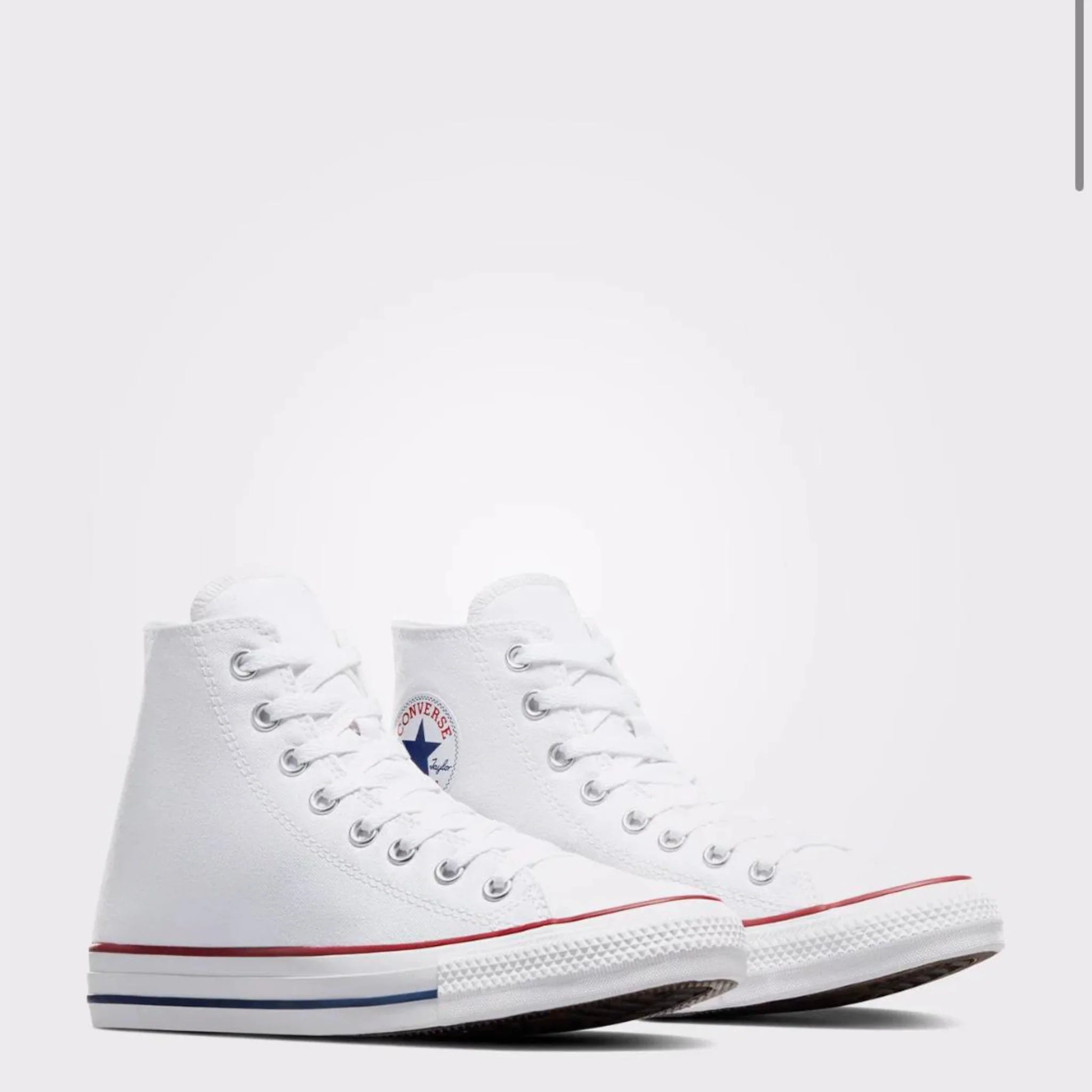 Converse White High-Tops Casual Shoes